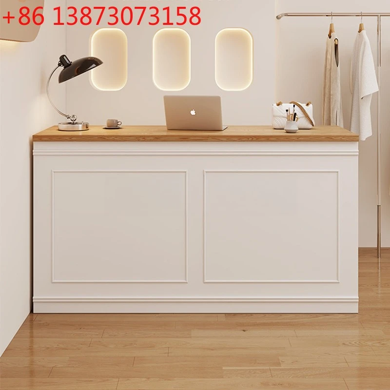 FG simple bar clothing store checkout page store small counter light luxury reception beauty salon bar