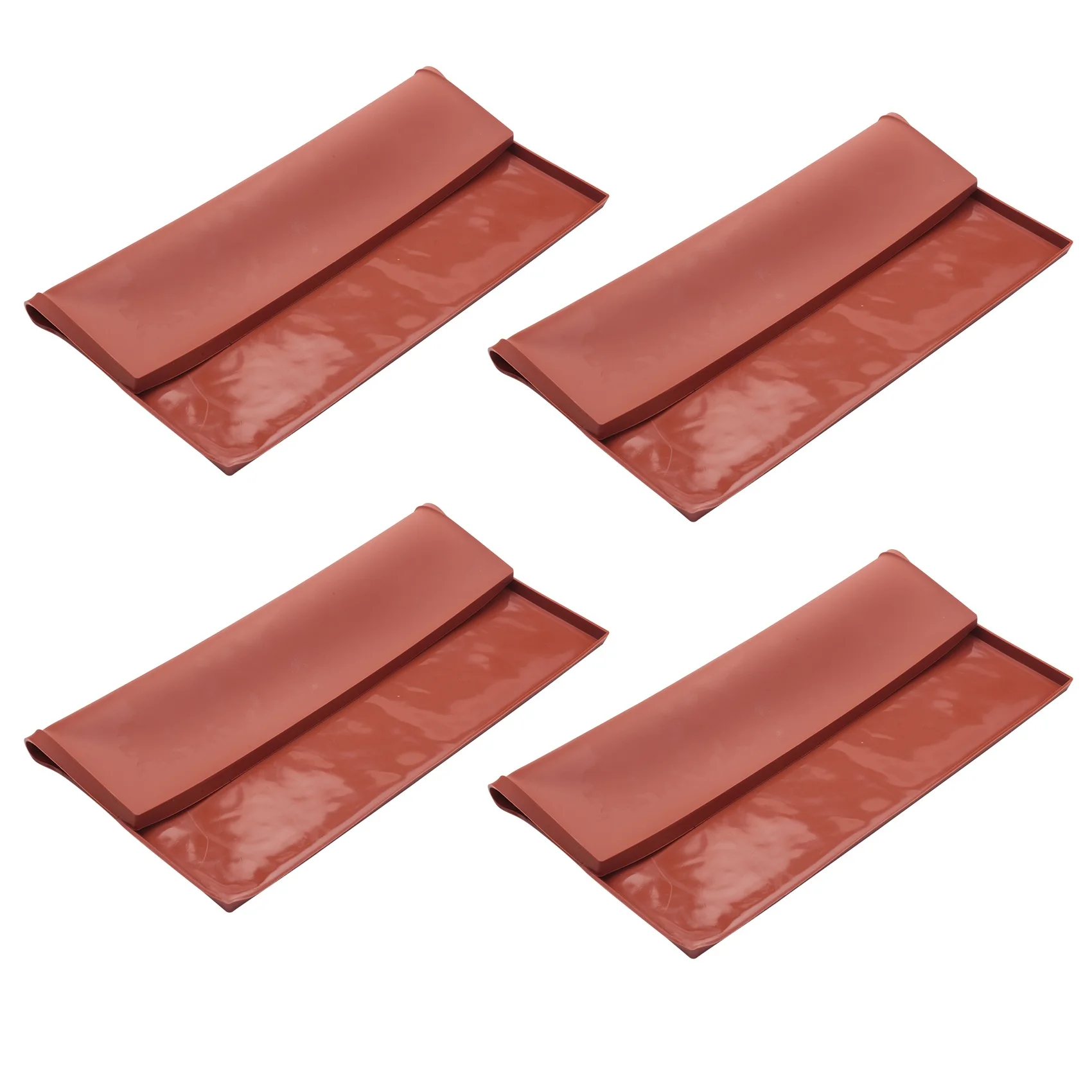 NEW HOT In Stock-4PCS Silicone Dehydrator Mats With Edge - Silicone Sheets Compatible , Nonstick Silicone Tray Liner, High Tempe