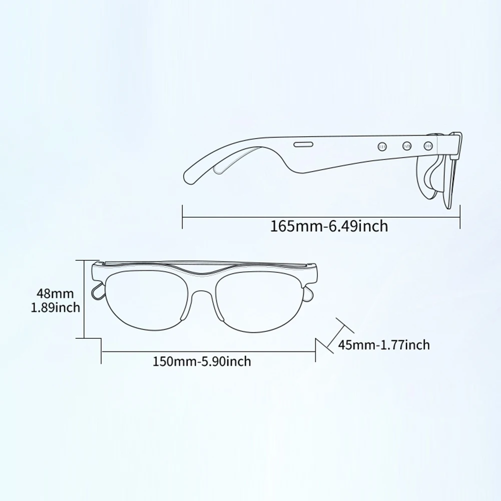 AI Intelligente Übersetzungsbrille, Bluetooth 5.4, Sport-Fahrsonnenbrille, unterstützt 144 Sprachen, Übersetzung von kabellosen Kopfhörern