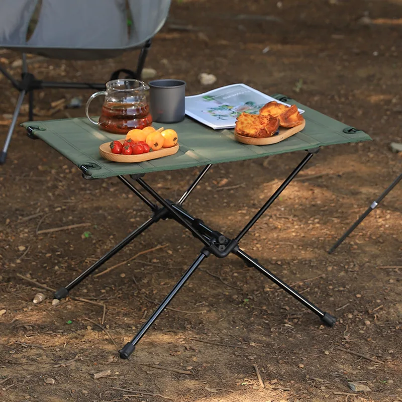 

Outdoor Aluminum Alloy Folding Table Ultra Light Fishing Table Picnic Camping BBQ Picnic Beach Tab le Portable