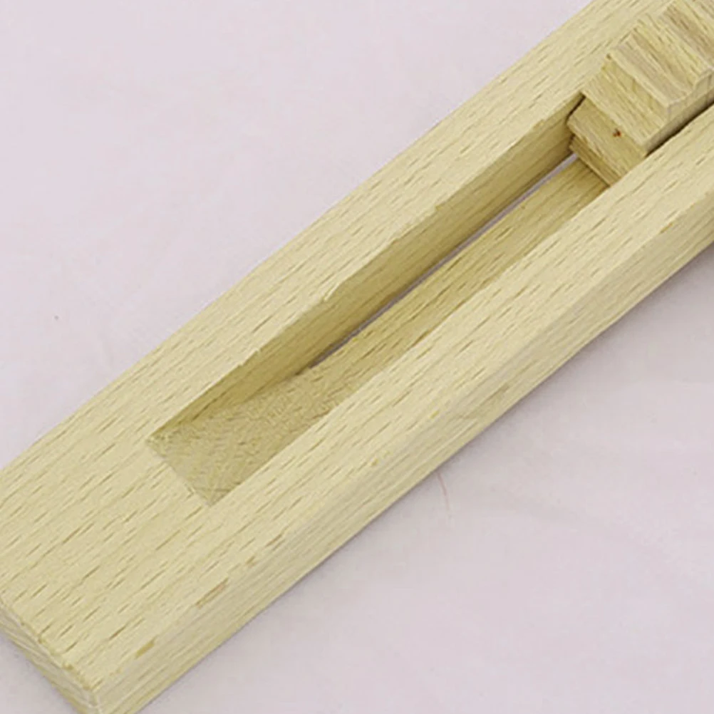 

3Pcs Wooden Castanets for Children Educational Hand Percussion Musical Instrument Safe Durable Early Music Education Gift