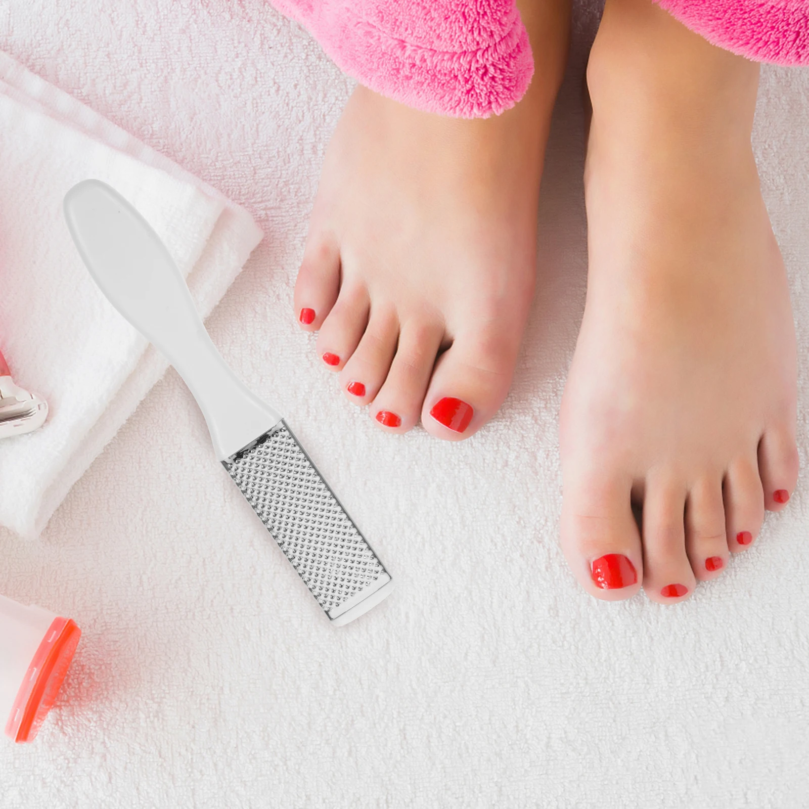 

4Pcs Foot Callus Removers Premium Durable Foot Care Tools Fast Effective Dead Skin Exfoliators for Smooth Feet Cracked Heel