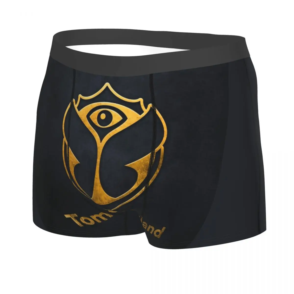 Male Funny Tomorrowland Logo Underwear Music Festival Boxer Briefs Soft Shorts Panties Underpants