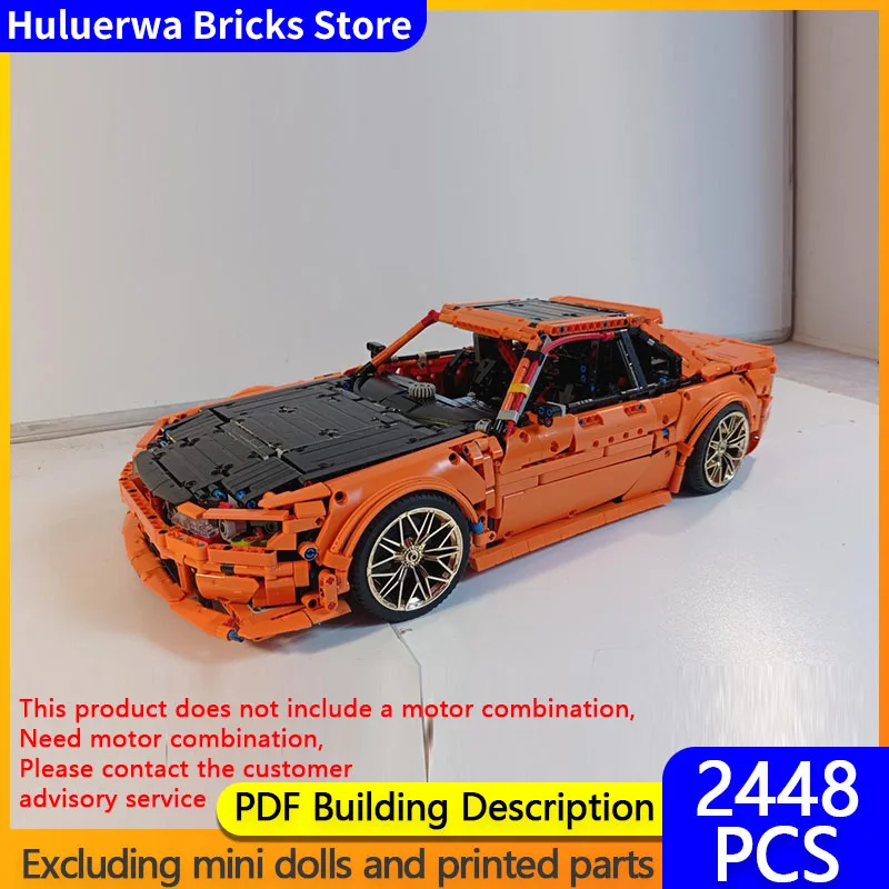 

Модель скоростного гоночного автомобиля MOC Building Bricks S13 Origin Labo Hypercar Modular Technology Детские праздничные подарки Сборка игрушек Костюм