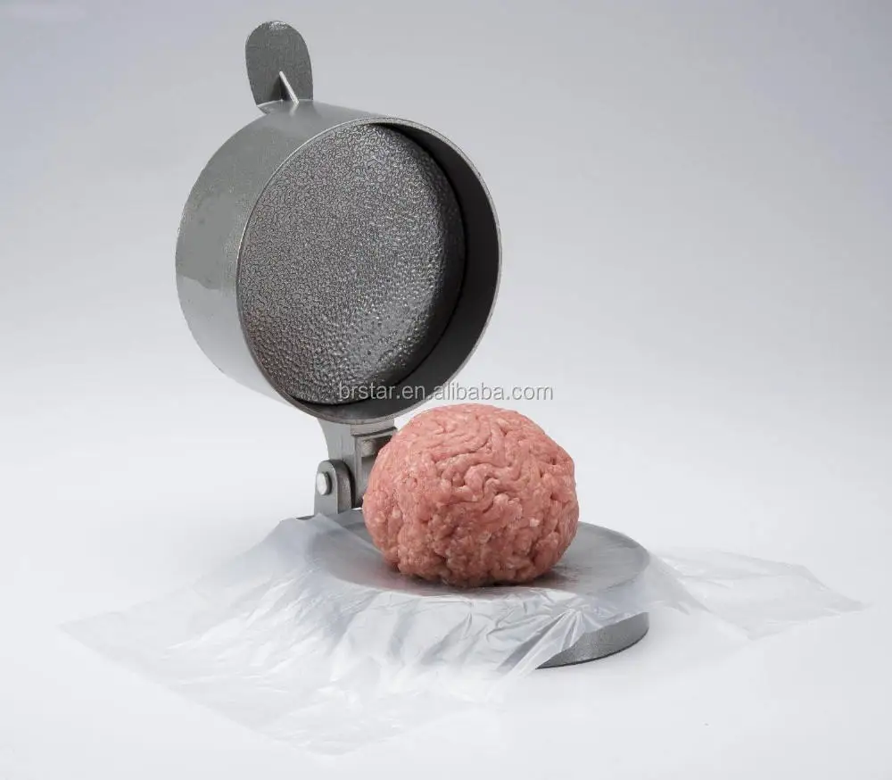 Online Top High Quality Custom logo Non-Stick Hamburger Meatballs Patties Press Big Burger Presser Burger Patty Maker