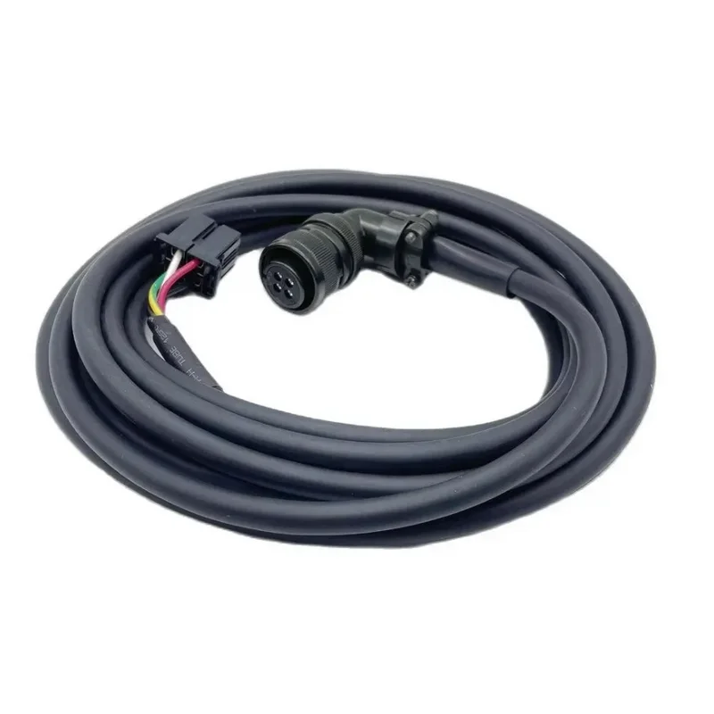 Línea de alimentación del servomotor de 5M 10M con cable conector de 4 núcleos 18-10S para motor A06B-0235-B502