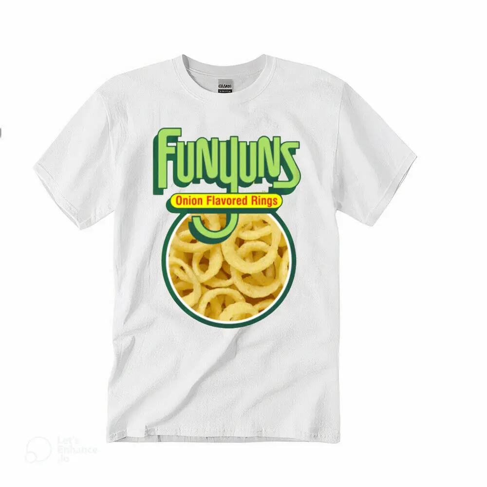 Funyuns Onion Flavored Rings Snack Foodie Fan T Shirt Crewneck Men