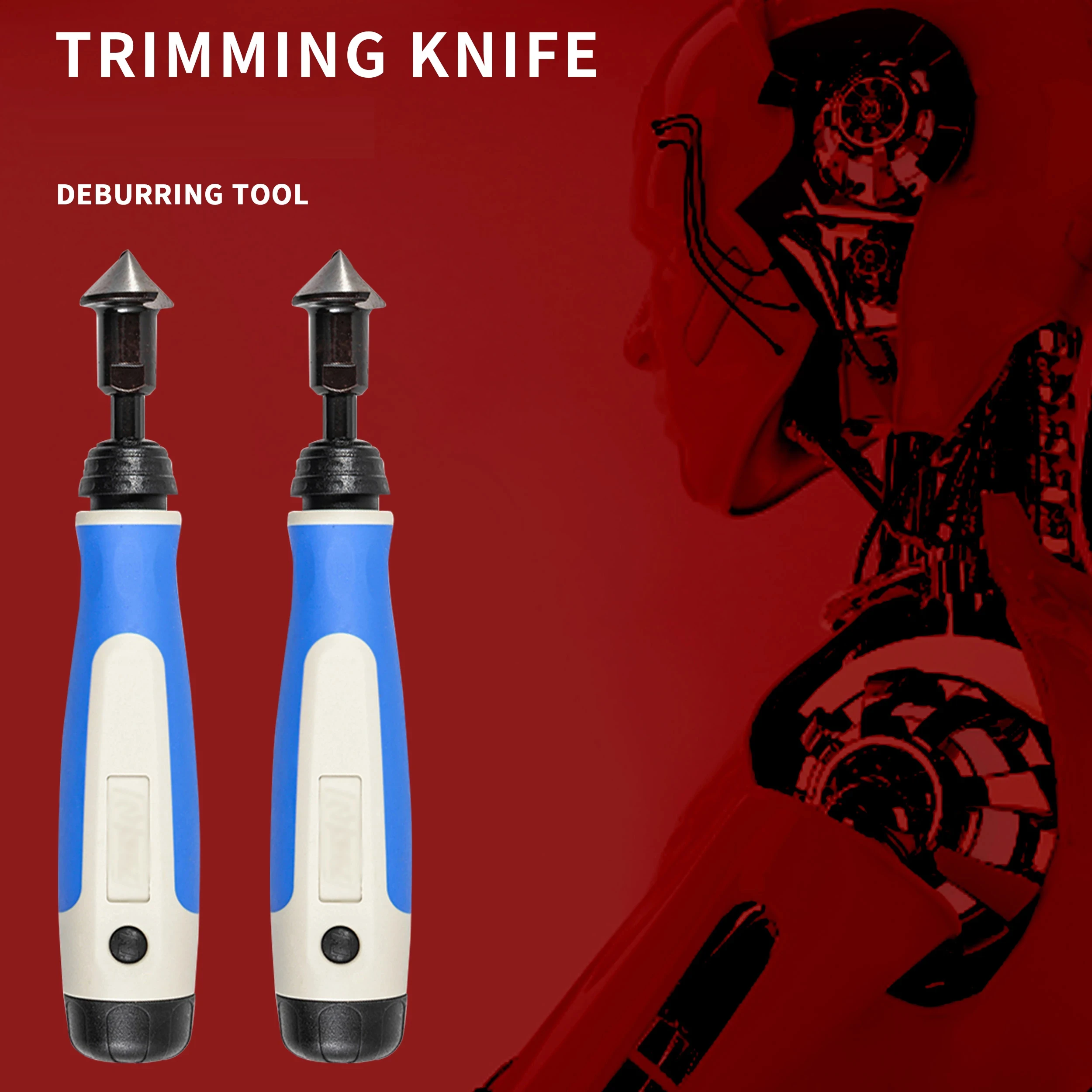 Hand Trimmer Counterbore Deep Hole Chamfering Knife NG3100 Rotating Quick Deburring Tool Handle NG3000 Blade BC1211 BC2011BC3011