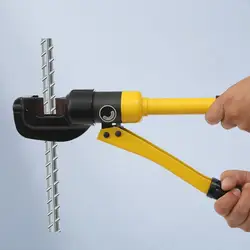 Hydraulic Rebar Cutter Large Pliers Threaded Steel Bolt Cutters Construction Cutter Clamp Hydraulic Scissors 8Ton/17637Ibs