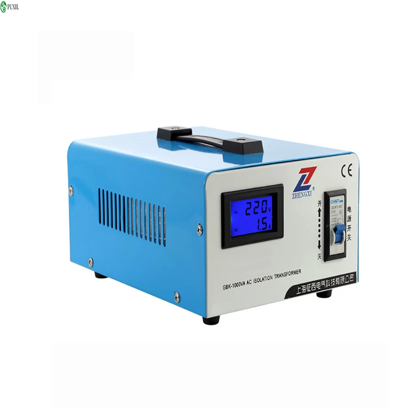 GBK 1000VA AC Ring Isolation Transformer Audio Safety Isolated  Converter Anti-interference ToTransformer 1000W