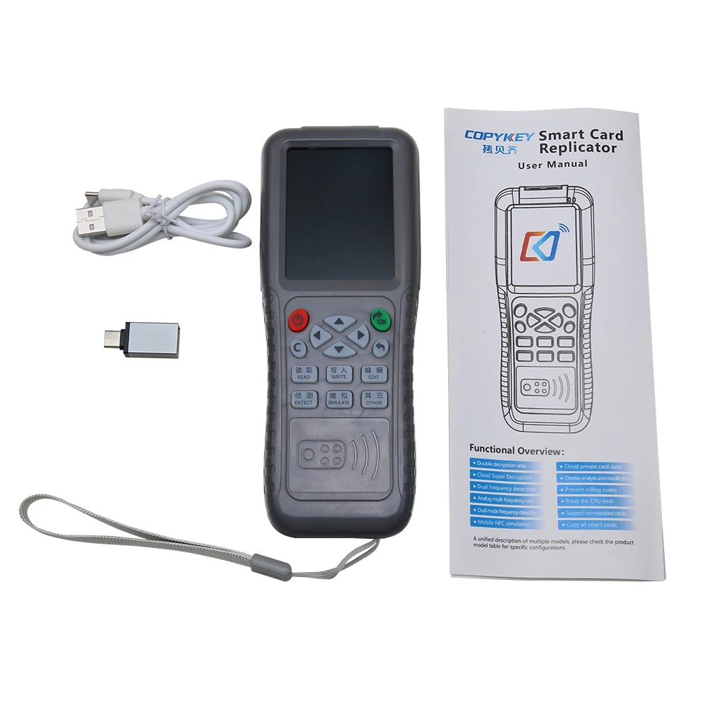 

Newest X5 Access English Version With IC ID Reader Writer Duplicator Full Decode Function Smart Card Key Machine Copie