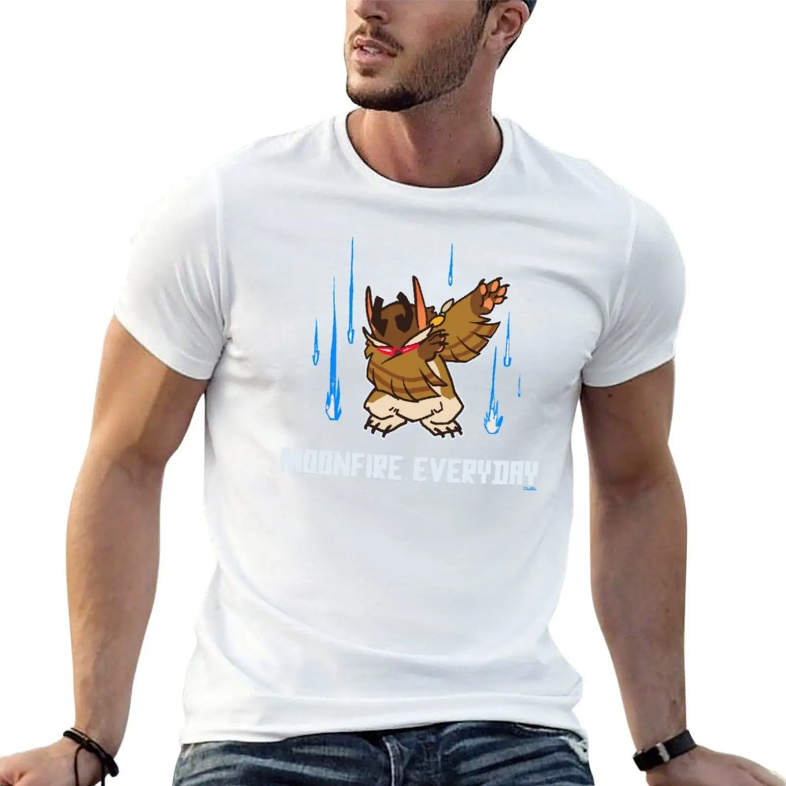 

Moonfire Everyday T-Shirt man t shirt graphic t shirt for man 100 percent cotton men t shirt cotton 100% T-Shirt