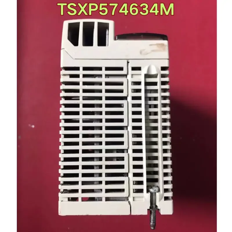Second-hand PLC module TSXP574634M function test is normal