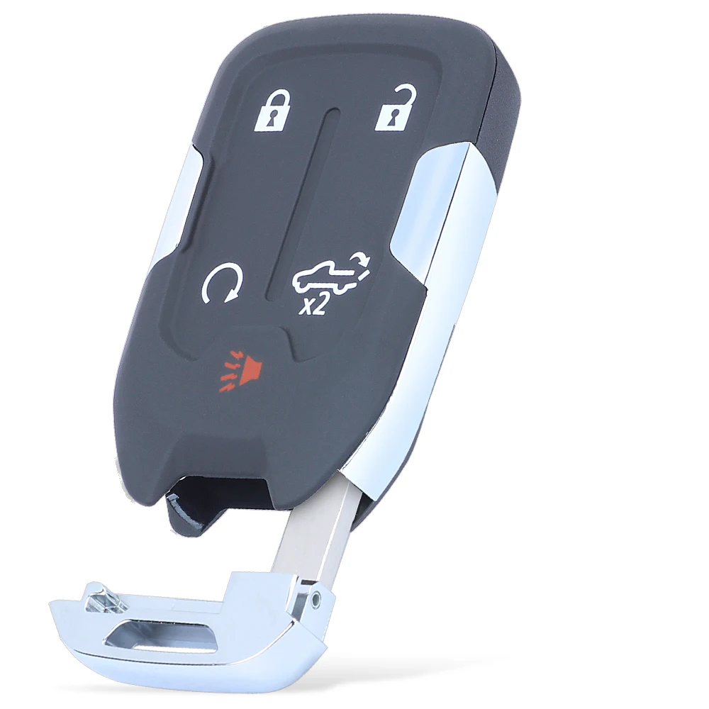 

KEYECU Smart Remote Car Key Fob 5 Buttons 433MHz ID46 Chip for Chevrolet Silverado for GMC Sierra 2021 2022 2023 FCC ID: HYQ1ES