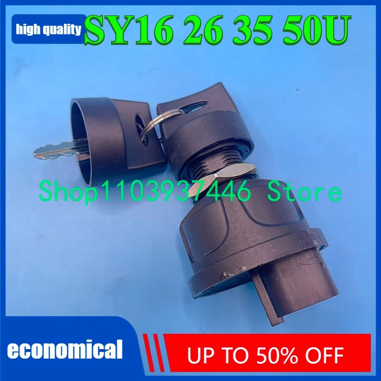 

Excavator Suitable 95060 for SY16 26 35 50U Micro Excavation Ignition Switch Key Start Electric Door Lock