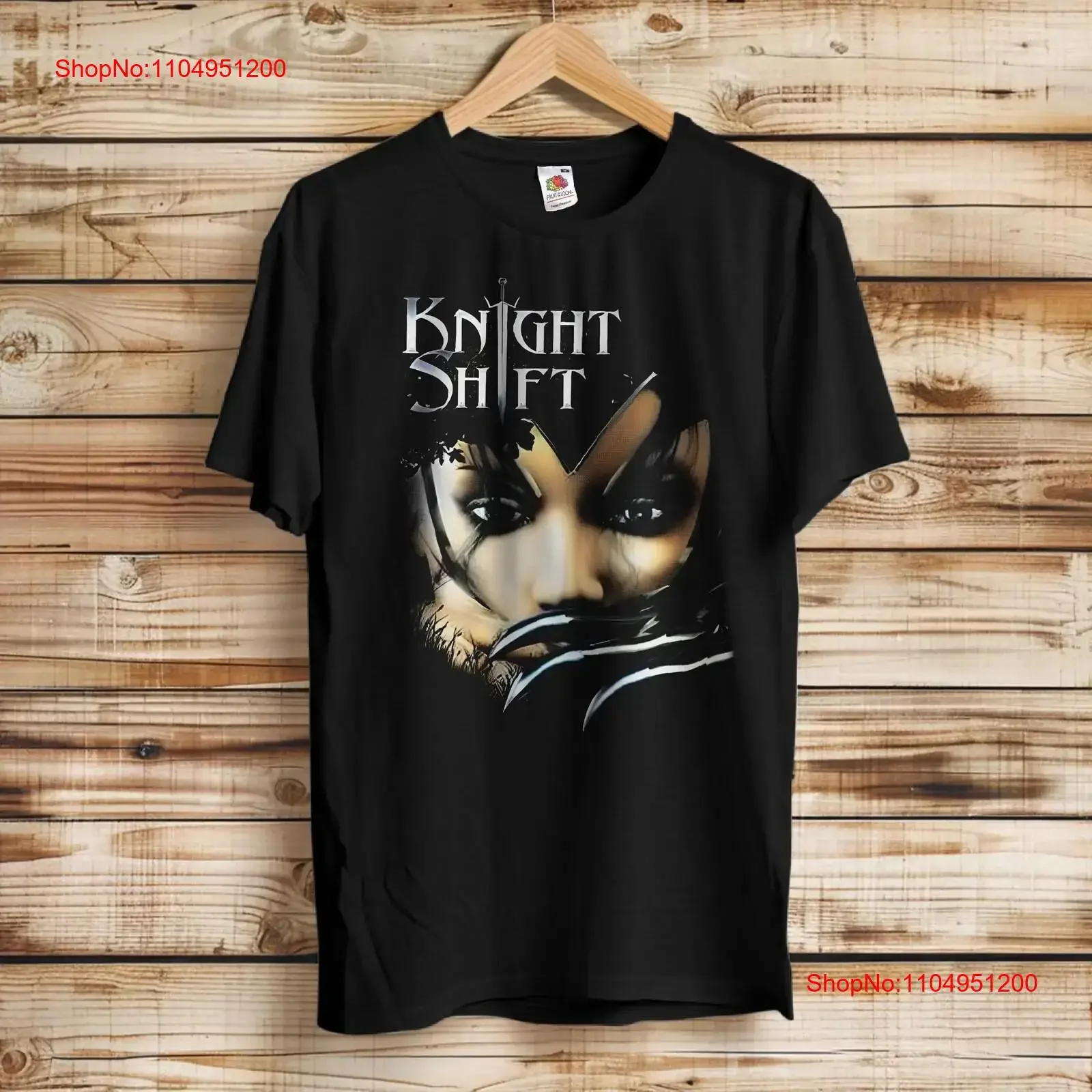 فارس التحول V2 شعار غطاء فني تي شيرت كلاسيكي في الوقت الحقيقي استراتيجية لعبة فيديو عاشق جميع الأحجام S 5XL أبيض وأسود خمر #1