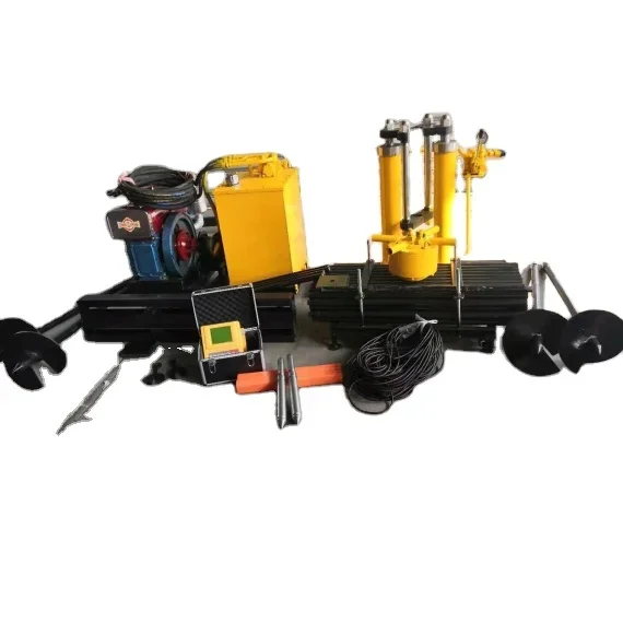 100/200KN High Quality Hot Sale Portable Hydraulic Cpt Cone Penetration Soil Test Machine