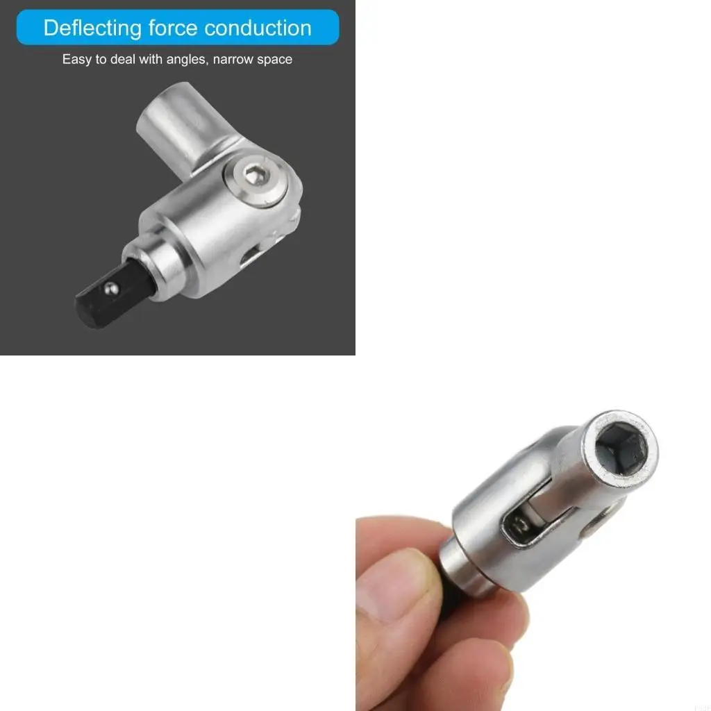 

P82E Pivoting Bit Holder Pivots Drill Bit Holder Quick Release Flexible Screw