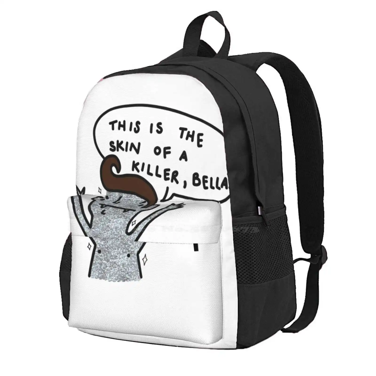 Skin Of A Killer Hot Sale Schoolbag Backpack Fashion Bags Twilight Saga The Skin Of A Killer Edward Cullen Bella Swan