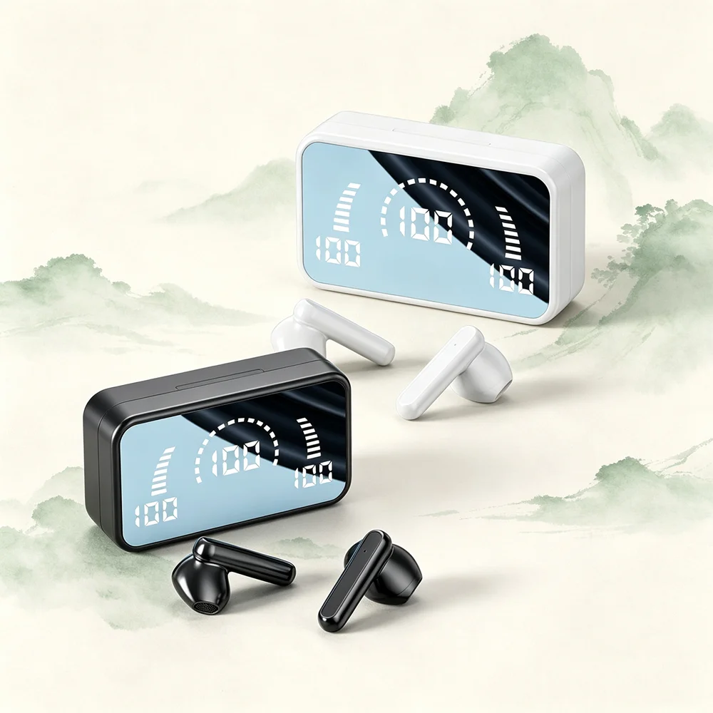 TWS Bluetooth Headphones Earbuds Wireless Bluetooth Earphones Maintain Peak Performance During High-intensity Interval Training