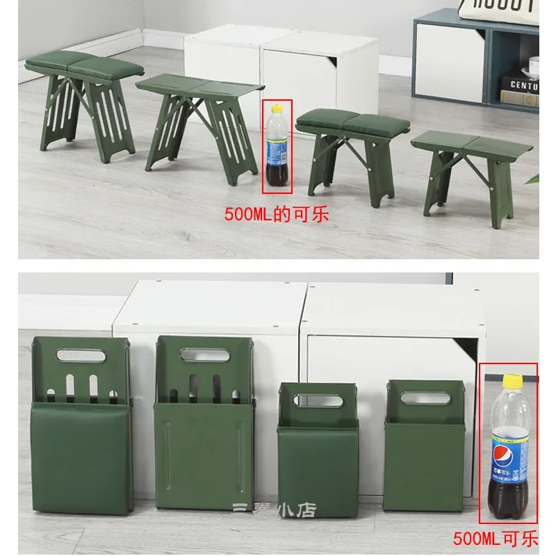 Outdoor Portable Chair Folding Bench Travel Superhard High Load Camping Chair Beach Hiking Picnic Home Seat Fishing Tools Chair