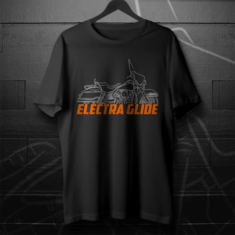 

Har|ey-Davids0n Electra Glide FLH-80 1979-1984 fans - Motorcycle T-Shirt 00000539#A1 men women summer tee cotton tshirts