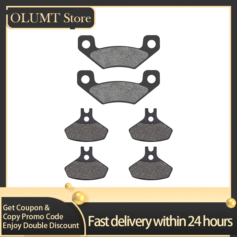 Motorcycle Scooter Brake Pads Front Kit For CAN AM DS450 DS450X DS 450 X 2x4 EFI Xxc Xxm