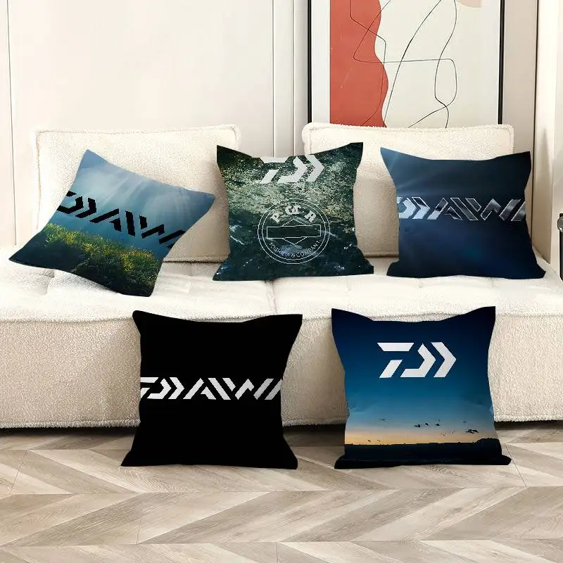 أزياء D-Daiwa الصيد غطاء الوسادة وسادة للديكور أريكة ديكور المنزل القضية أكياسها