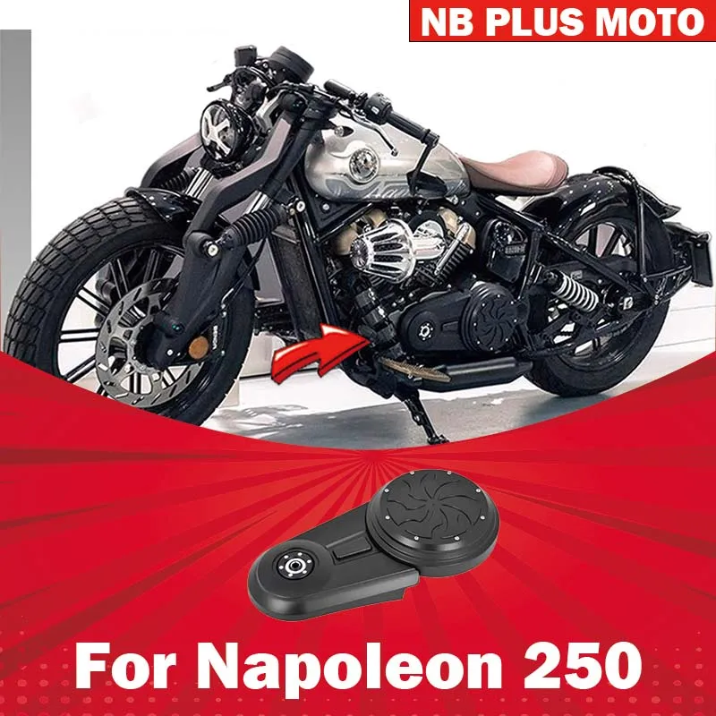 

【Premium】For Napoleon 250 Chinchila Greystone Engine Modification Big Flying Cover Side Cover Belt Decorative Cover Motorcycle