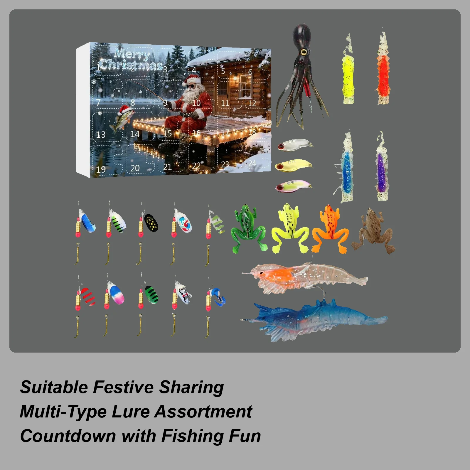 

Приманка для приключений и рыбалки, календарь, снасти для морской рыбалки, календарь обратного отсчета, рыболовные приманки для рыбаков, друзей, мужчин, подростков, взрослых