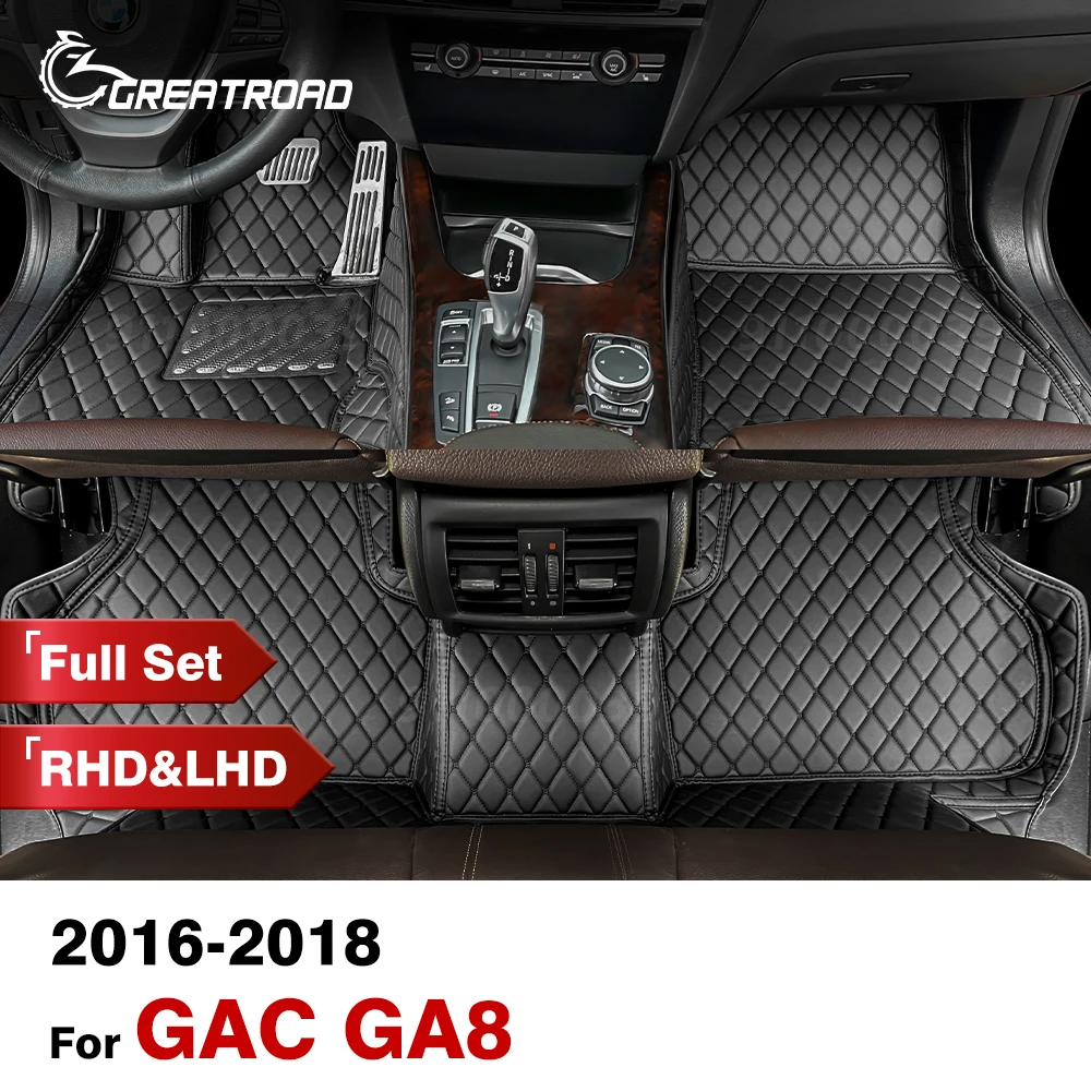 

Пользовательские автомобильные коврики для GAC GA8 2016 2017 2018 автомобильный коврик, крышка, аксессуары для интерьера, защитные детали