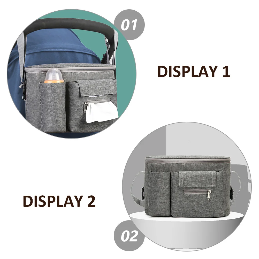 

Mummy Bag Stroller Nursery H Diaper Baby Toys Nappy Pouch Storage Waterproof Nylon Large Capacity Travel Expectant