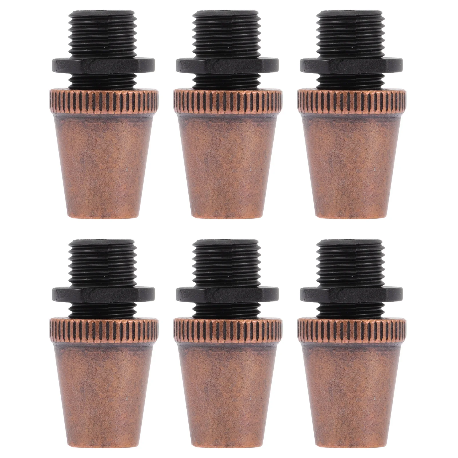 

6pcs Wire Cord Lock Cable Glands Connectors For Pendant Lights Ceiling Chandelier Fixing Clips Diy Lighting Accessories