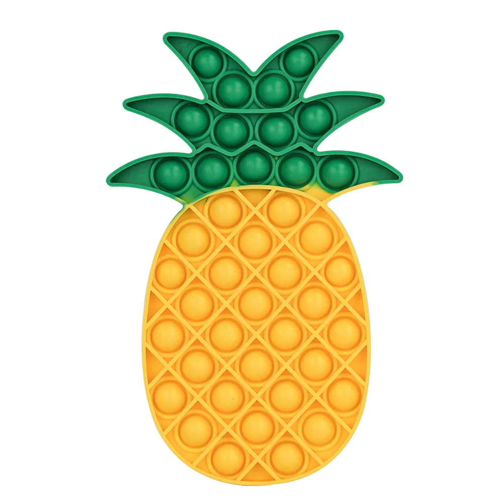 Neues Frucht-Pop-Bubble-Fidget-Spielzeug aus Silikon, sensorisches Quetschspielzeug, Stressabbau-Spielzeug, Anti-Angst-Schreibtischspielzeug, Fidget-Spielzeug, Squishy-Spielzeug – Detail 6