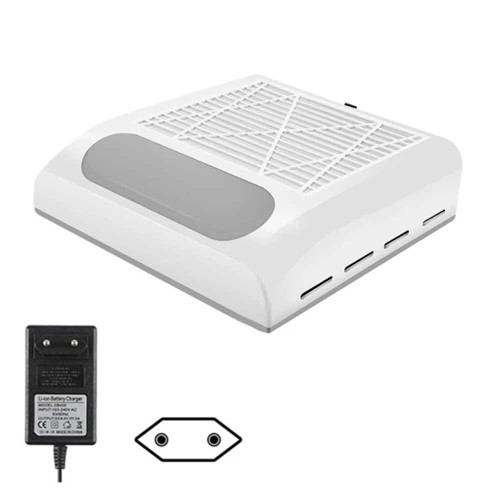 

80W Nail Dust Collector Removable Filter Screen Speed ​​Adjustable Nail Dust Vacuum Cleaner Turbine Brushless