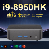 MINI PC Windows 11 Pro Intel Core i9 8950HK DDR4 16GB M.2 SSD 1TB 2TB Computer Gaming Wifi 6 BT5.2 Office UHD Desktop PC Gamer