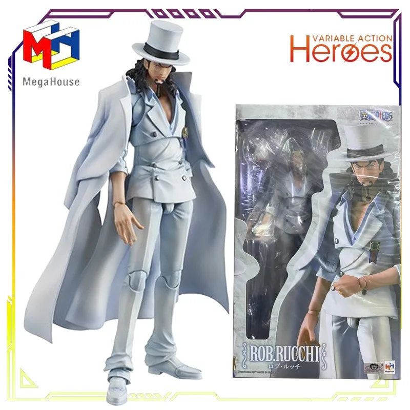 

Mega House Original Variable Action Heroes Series Rob Lucci Anime Action Figure Model Toys Movable Ornaments Gifts for Boys