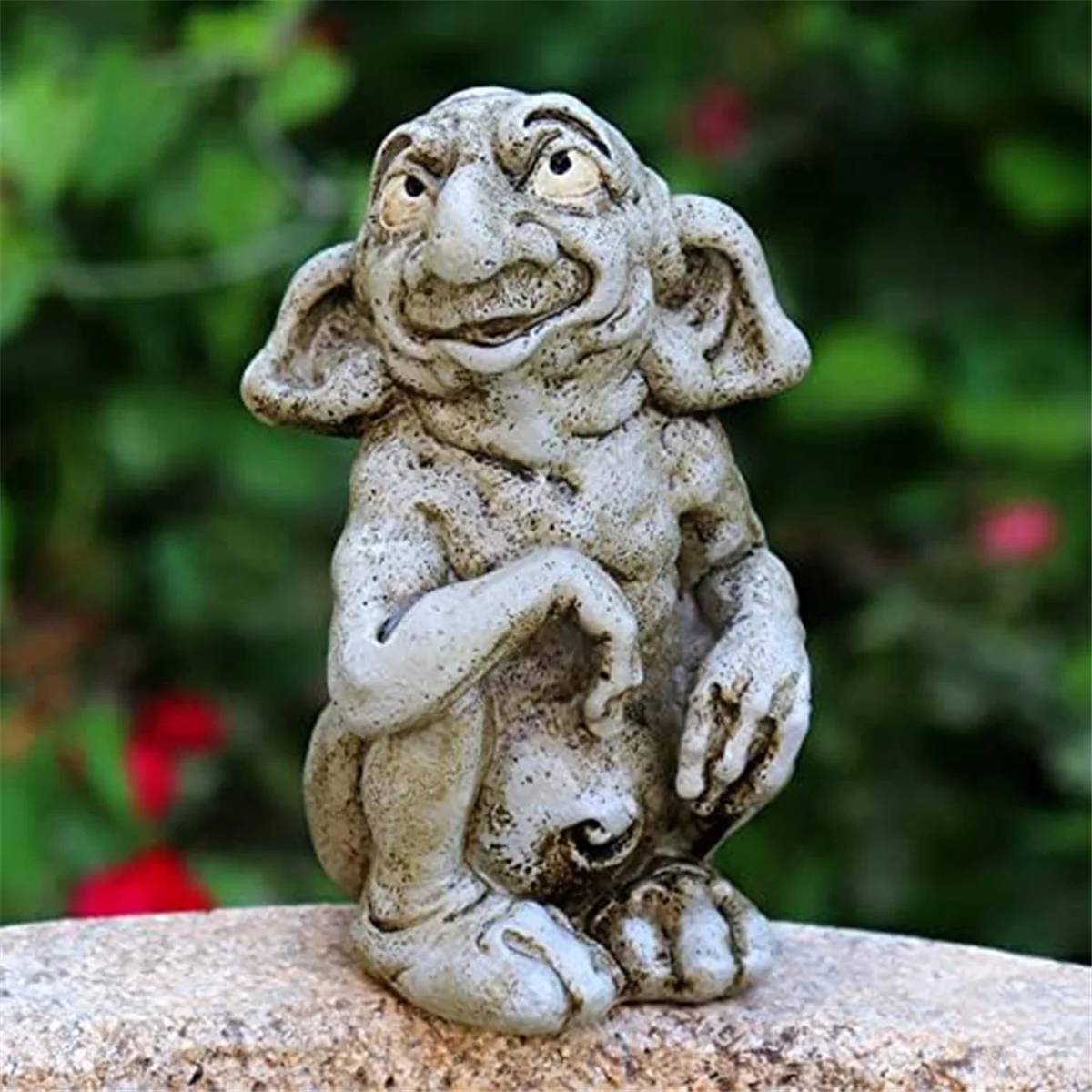 Gargoyle Sculpture, Gothic Sculpture, Troll Resin Crafts, Gargoyle Resin Crafts, Home Decor Ornaments, Garden Ornaments