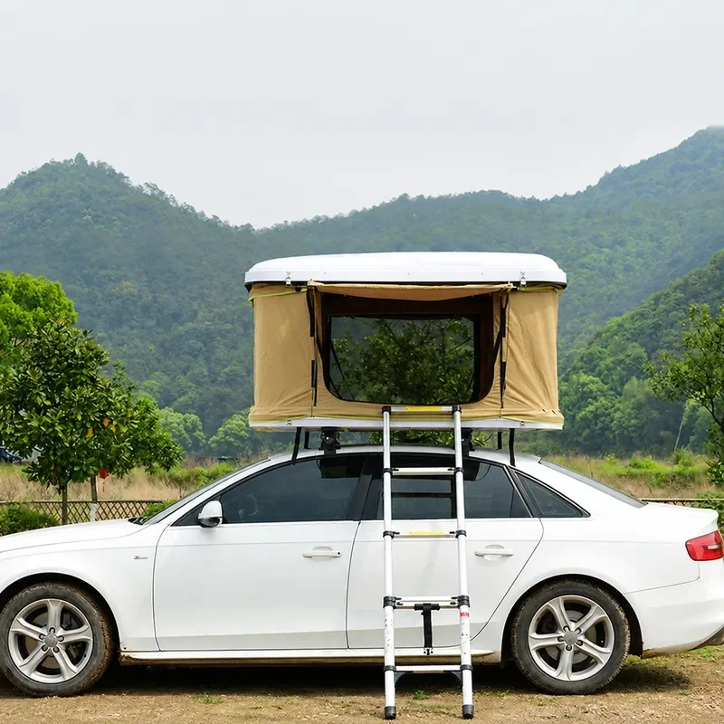 Automatic Car Roof Top Tent for SUV Camping Outdoor Travel Portable Hard Shell Rooftop Tent Easy Setup Off Road Adventure
