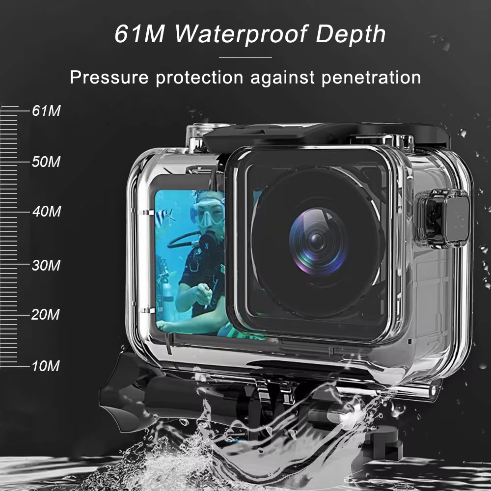 Underwater Waterproof Case Diving Housing Protective Cover Shell for DJI Osmo Camera