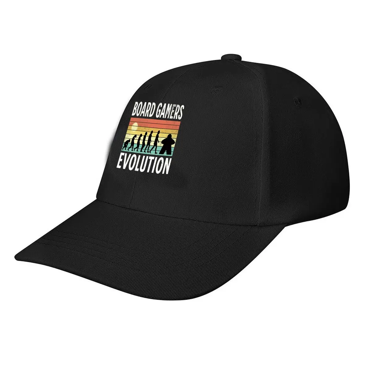 Board Gamers Evolution Silhouette Baseball Cap Fashion Men Sunhat Women's Outdoor Sports