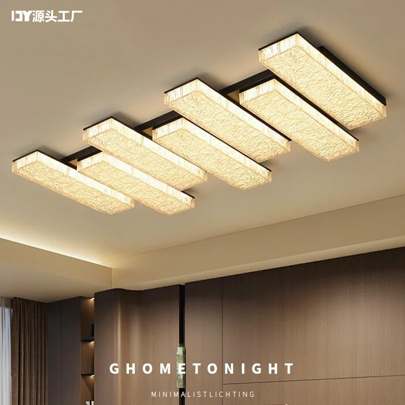 Living Room Ceiling Light 2026 New Eye Protection Simple Modern Atmosphere Italian Minimalist Light Luxury High-end Whole House