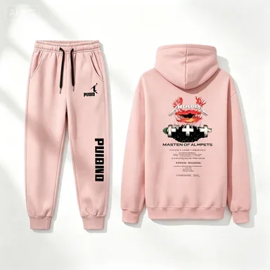 2026 Men's and Women's Loose Hoodie, Drawstring Pants, Casual and Breathable Clothing, Urban Style, Teen Clothing, Couple Sets