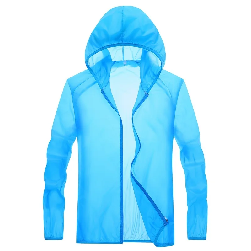 

Men's Summer Outdoor Ice Silk Sun Protection Clothing Loose Thin Outerwear Breathable Polyester Youth Faion KQ Brand