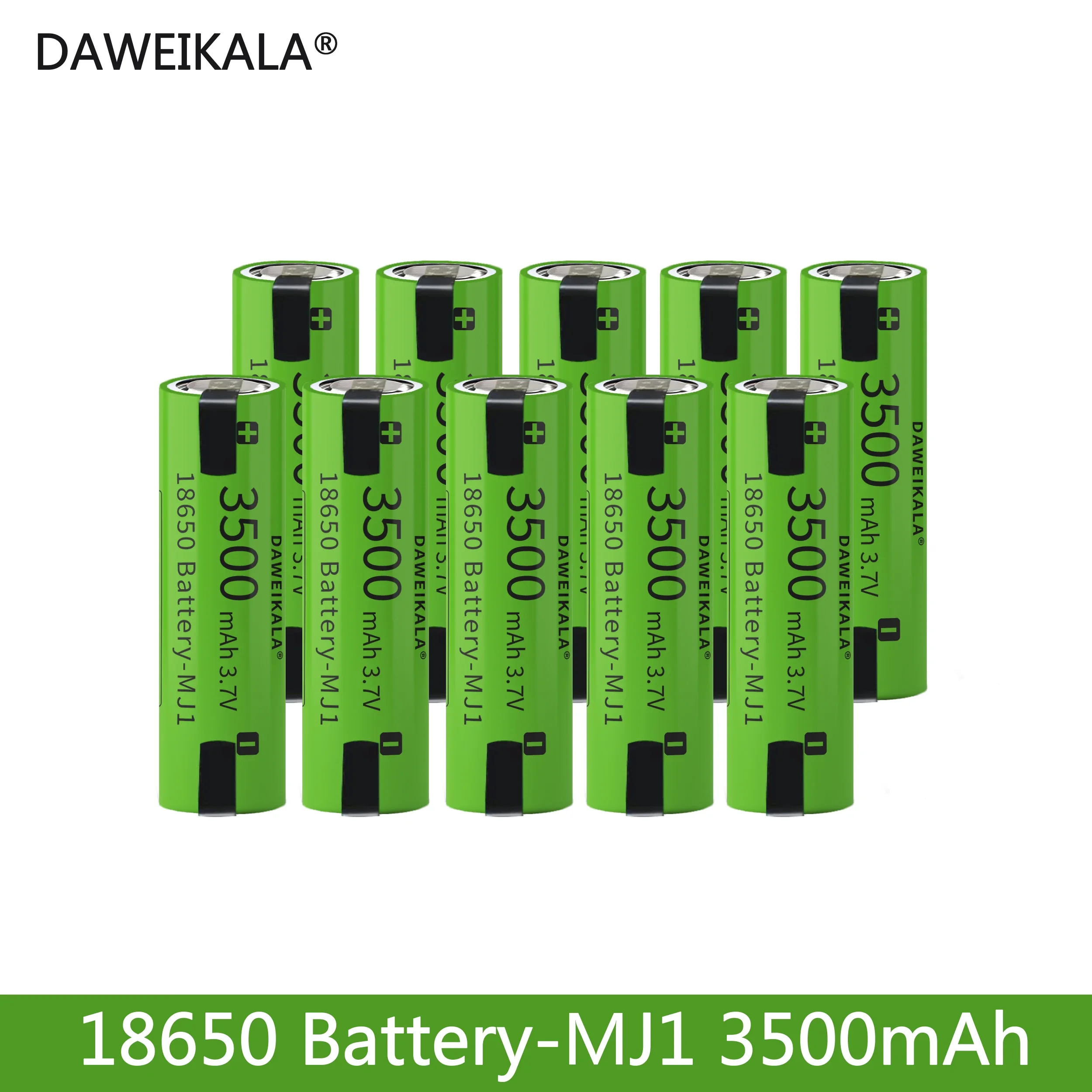 100% Original MJ1 3500mAh battery 3.7 V Lithium ion battery 3.7 V 18650 battery 3500mAh, DIY nicke