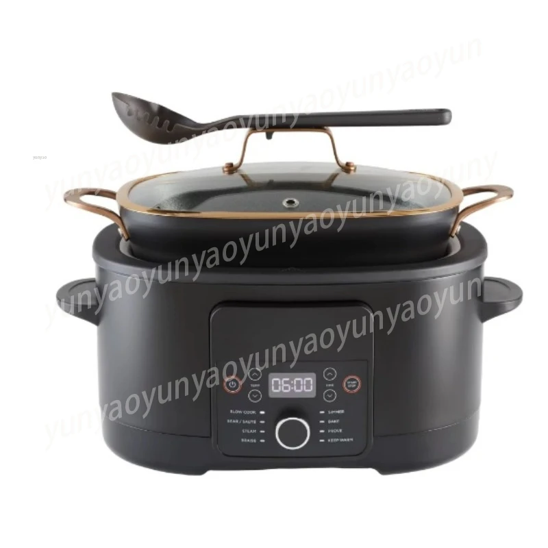 8L 8 In 1 Multifunctional Electric Pot Frying Grilling Slow Cooking Rice Cooker Home Kitchen Use