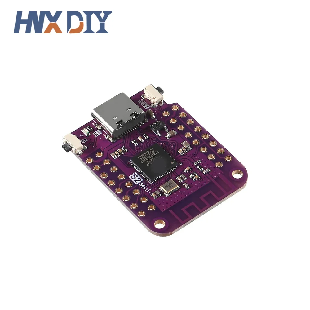 1-10 pièces ESP32 S2 Mini V1.0.0 WIFI IOT carte basée ESP32-S2FN4R2 ESP32-S2 4 mo FLASH 2 mo PSRAM MicroPython Compatible Arduino