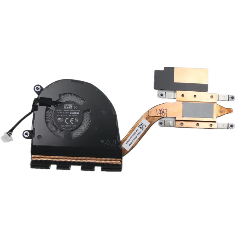Imagem -03 - Original Uma Cpu Cooler Ventilador de Refrigeração do Dissipador Calor para Lenovo Thinkpad s2 Yoga 6th L13 Yoga Gen Portátil Fru 5h40x89404 5h40x89405 Novo