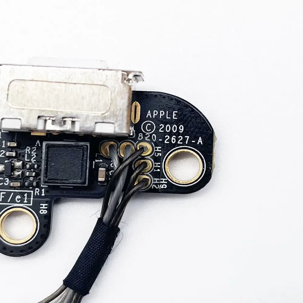 For Apple MacBook A1342 MC207 MC516 2009 2010 laptop DC Power Jack DC-IN Charging Flex Cable board 820-2627-A