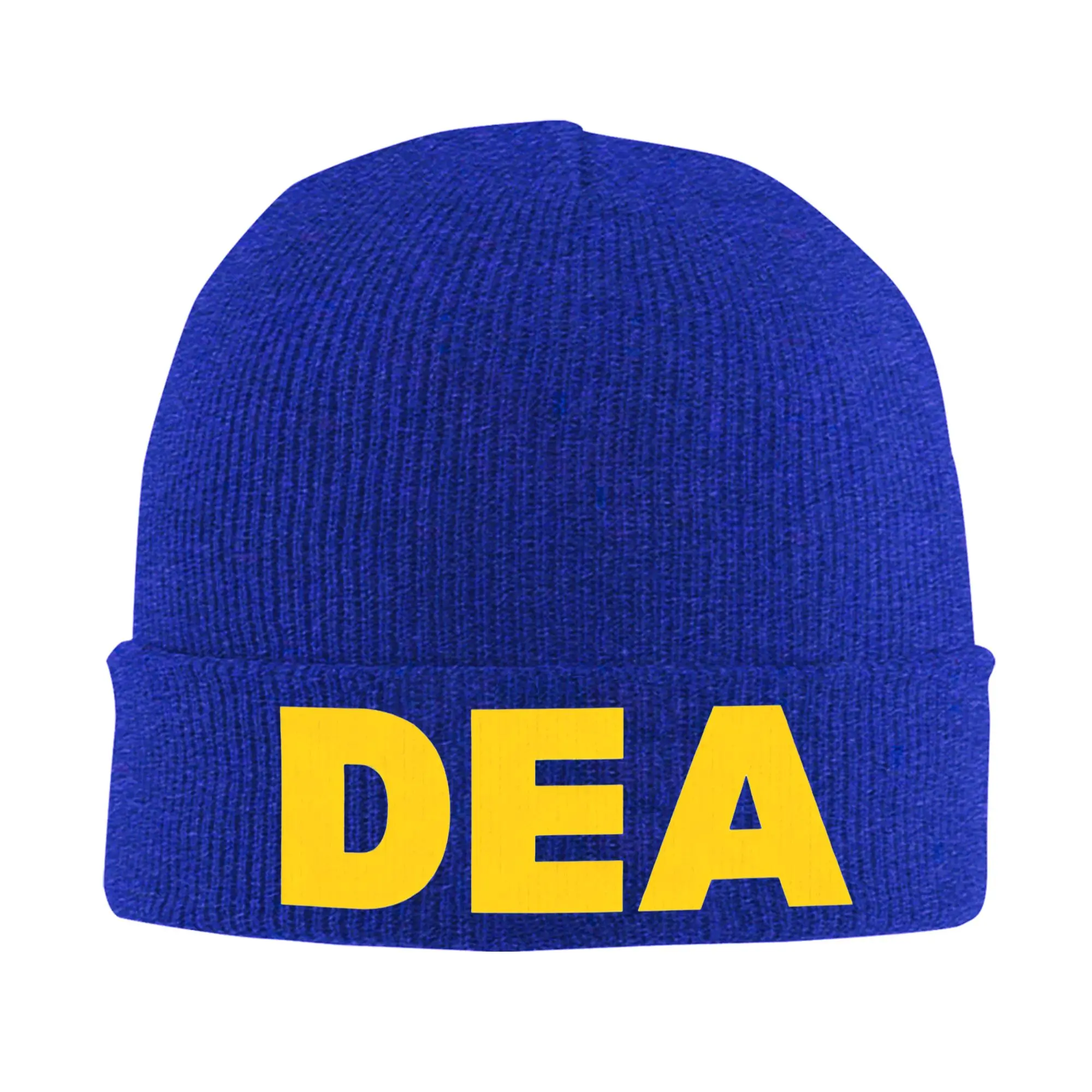 Dea Drug Enforcement Administration Winter Skullies Beanies Hat Warm Autumn Knitted Hats Bonnet Caps for Women Men